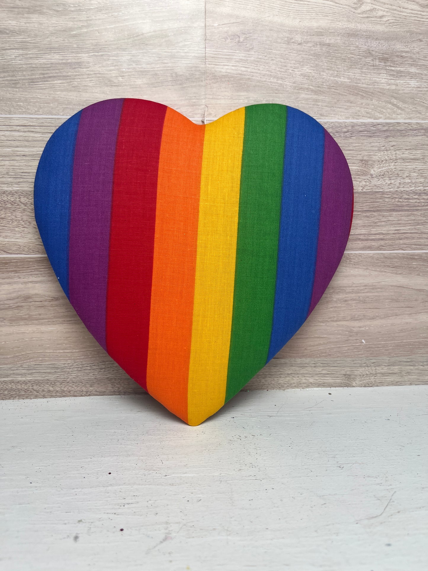 8.5" Rainbow Heart Attachment